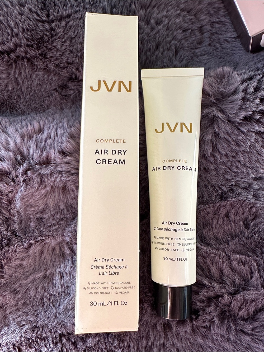 JVN Air Dry Cream - Cream & Gold Packaging